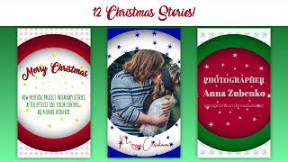 Christmas Stories After Effects Templates