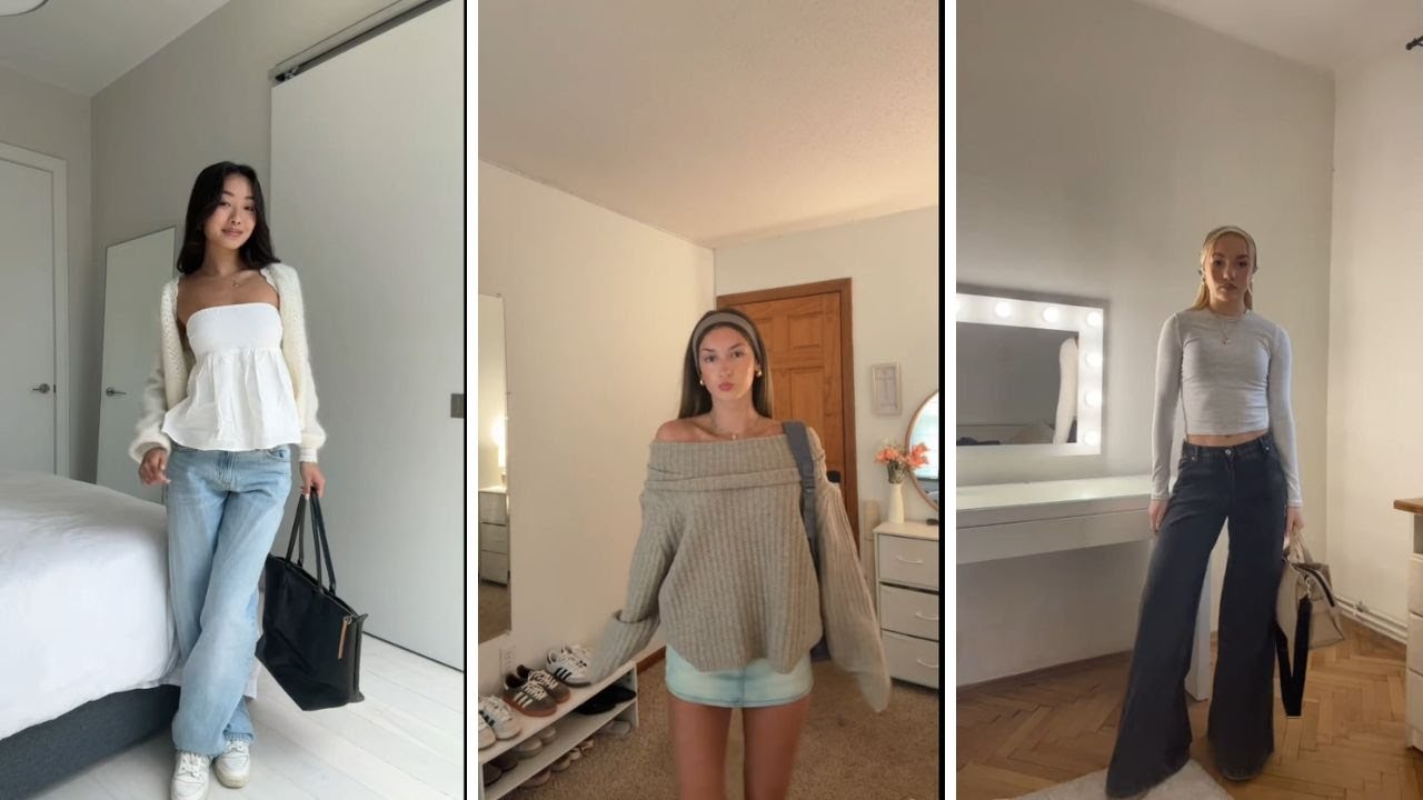 Подборка школьных нарядов из TikTok, часть 7