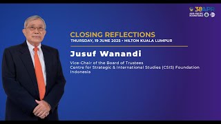 Download lagu Closing reflections by Jusuf Wanandi at 38APR