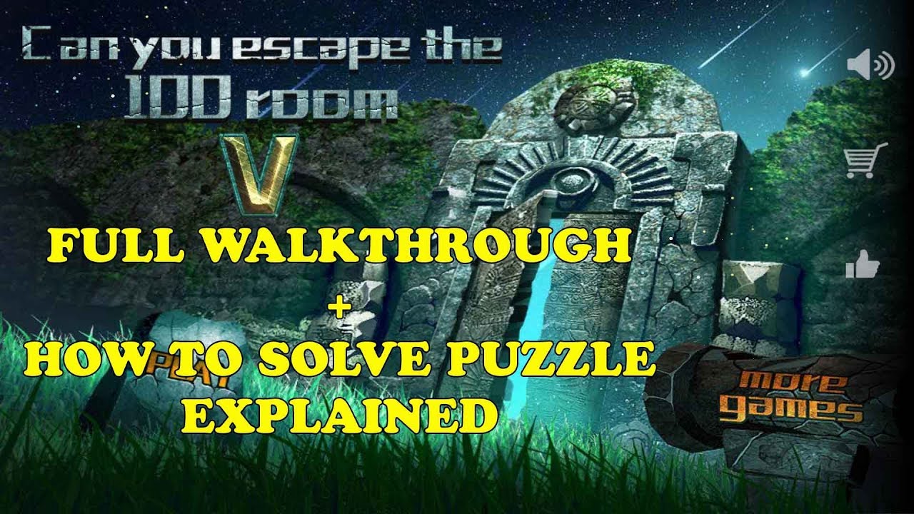 Can You Escape The 100 Room 5 Full Walkthrough