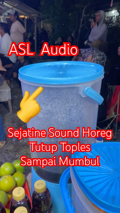 Tutup Toples Mumbul Sejatine Sound Horeg ASL Audio Jember