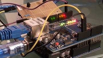 Arduino Temperature Data Displayed Over the Web Using an Ethernet Shield