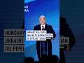 Orban vows pressure on Ukraine over Druzhba oil pipeline