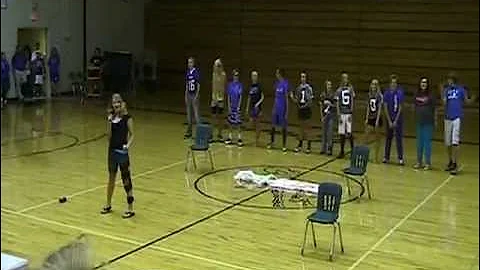Centennial Broncos High School Homecoming Pep Rally Lip Sync 2012 - Freshman Class 2016