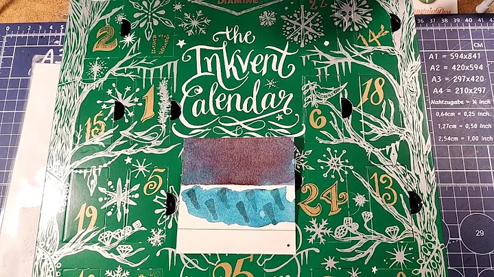 Diamine Inkvent Calendar 2022 day 16 Serendipity