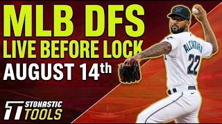 MLB DFS Live Before Lock Friday 26 DraftKings FanDuel MLB Lineups