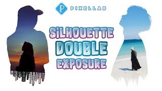 How To Make Silhouette Double Exposure Effect With PixelLab | PixelLab Tutorial