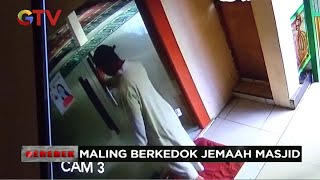 Aksi Maling Berkedok Jemaah Masjid di Makassar Terekam CCTV - Gerebek 27/05