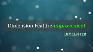 CADMATE 2022 - DIMCENTER, mark the center of polygons with a click