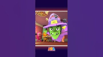 Three Little Spooky Laughing Witches #shorts #spooky #halloween #witch #allbabieschannel