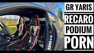 Toyota GR Yaris - Recaro Podium Porn - YouTube