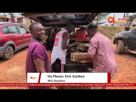 Hon Eric Asibey Has Given 250 Layer Birds To 25 Poultry Farmers In Kwadaso 