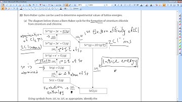 Edexcel AS Chemistry Unit 1 Question Paper May 2015 question 22(a) Solution
