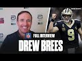Drew Brees previews the Saints outlook for 2025 season, speaks on "We give blood" drive competition