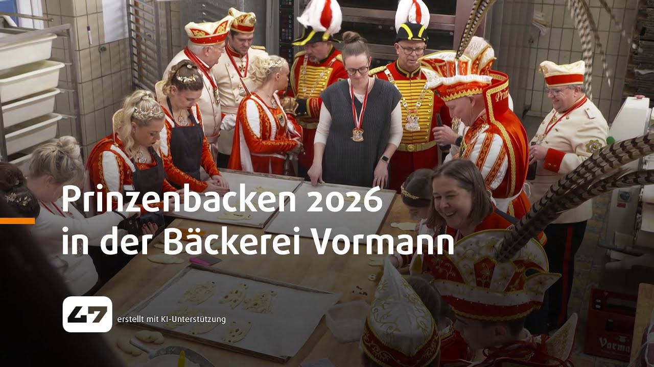 STUDIO 47 .live | PRINZENBACKEN 2026 IN DER BÄCKEREI VORMANN