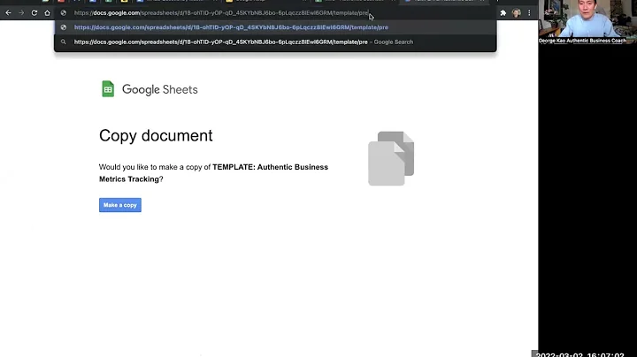 Make your Google Doc or Sheet into a template for others to copy and use privately