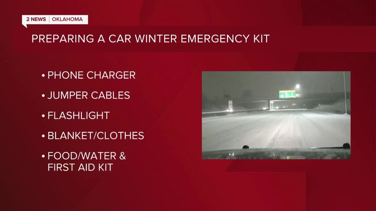 How to prepare car winter emergency kit - YouTube