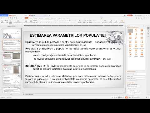 Estimarea mediei populatiei