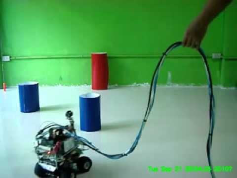 Car-like robot obstacle avoidance with fuzzy Q learning control 2/5