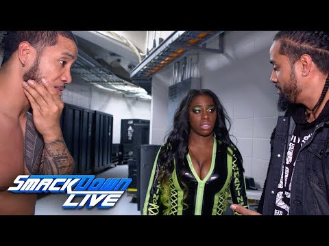 The Usos ask Naomi to avoid The Bludgeon Brothers: SmackDown Exclusive, April 17, 2018