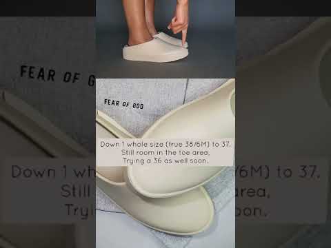 Fear of God California ON FOOT with NO SHOW Sock Options #shorts