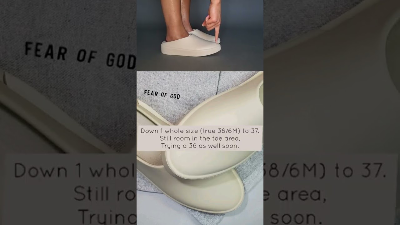 Fear of God California ON FOOT with NO SHOW Sock Options 