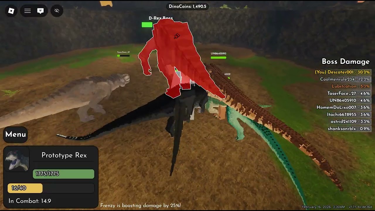 DOING D-REX BOSS AS SCORPIOS!!! 2