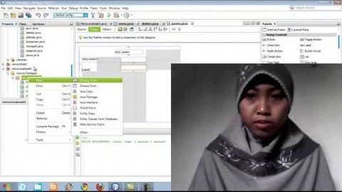Tutorial pembuatan aplikasi menu dengan menggnakan java,12111006,Pujiati,STMIK EL RAHMA~2