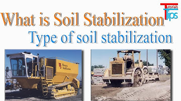 What is soil stabilization? Type of soil Stabilization?