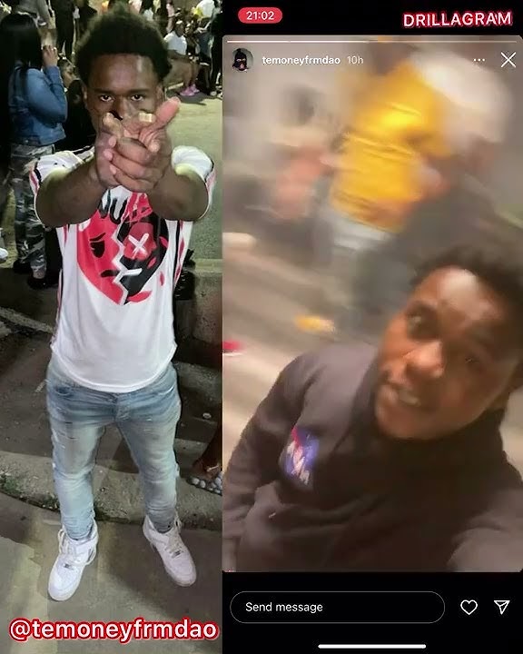 O Block Members rapping crazy to “Slide” from Yak Yola and King Von 🔥💯🥷🕊