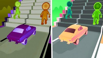 Shape Shifting Reverse ◀️ gameplay Colour Run walkthrough , iOS Android New Update ( part : 795 )