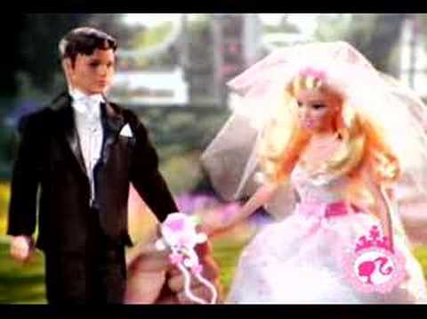 Barbie Ken Bride Groom Doll Wedding Tv Ad 2008 Youtube