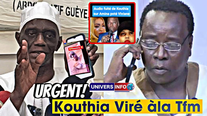 🚨urgent:Viré à la TFM après ses audios fuités? kouthia Appel en Direct Mame Makhtar Gueye et dément