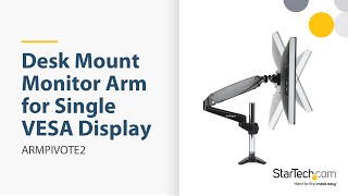 Product  StarTech.com Thin Client Mount - Mini PC VESA Mount - Adjustable  .7 to 2.8 - Under Desk Computer Mount - Mac Mini Monitor Mount (ACCSMNT)  mounting component - for thin client - black