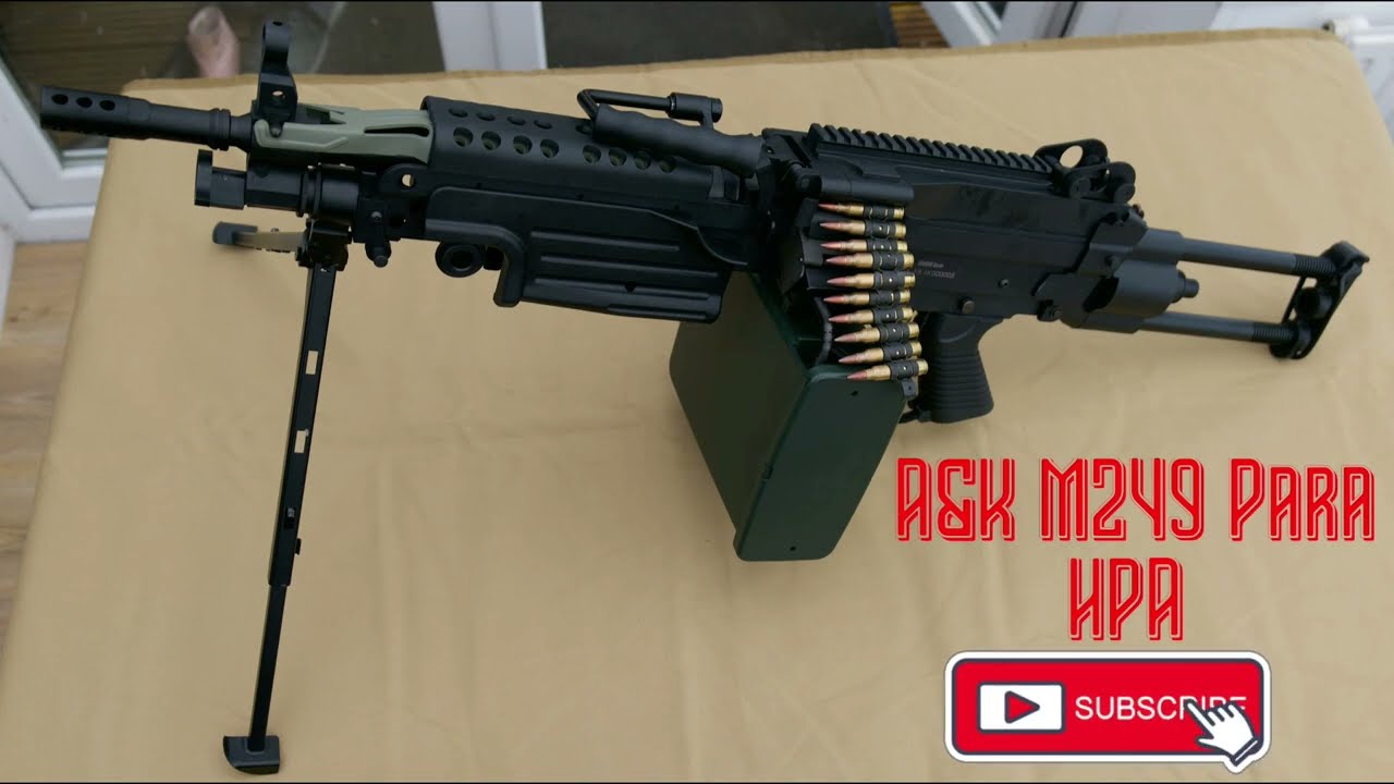A&K M249 Para HPA Airsoft