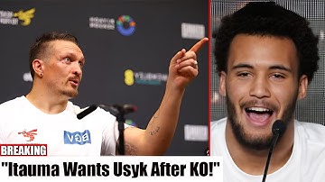 Oleksandr Usyk’s Immediate Reaction to Moses Itauma Calling Him Out After KO’ing Dillian Whyte