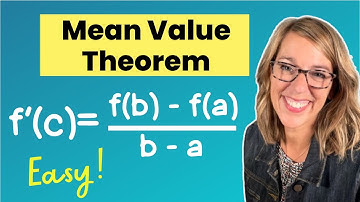 How The Mean Value Theorem Works (with a complete Example)