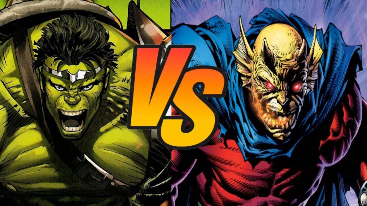 World Breaker Hulk VS Etrigan: This is a Humiliation! - YouTube