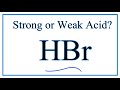 Properties and Characteristics of HBr