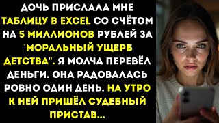 видео: «Ты мне ДОЛЖЕН!» — написала дочь, прислав счёт. Я оплатил. Но она не знала, КАКОЙ счёт я выставил ей картинка: «Ты мне ДОЛЖЕН!» — написала дочь, прислав счёт. Я оплатил. Но она не знала, КАКОЙ счёт я выставил ей