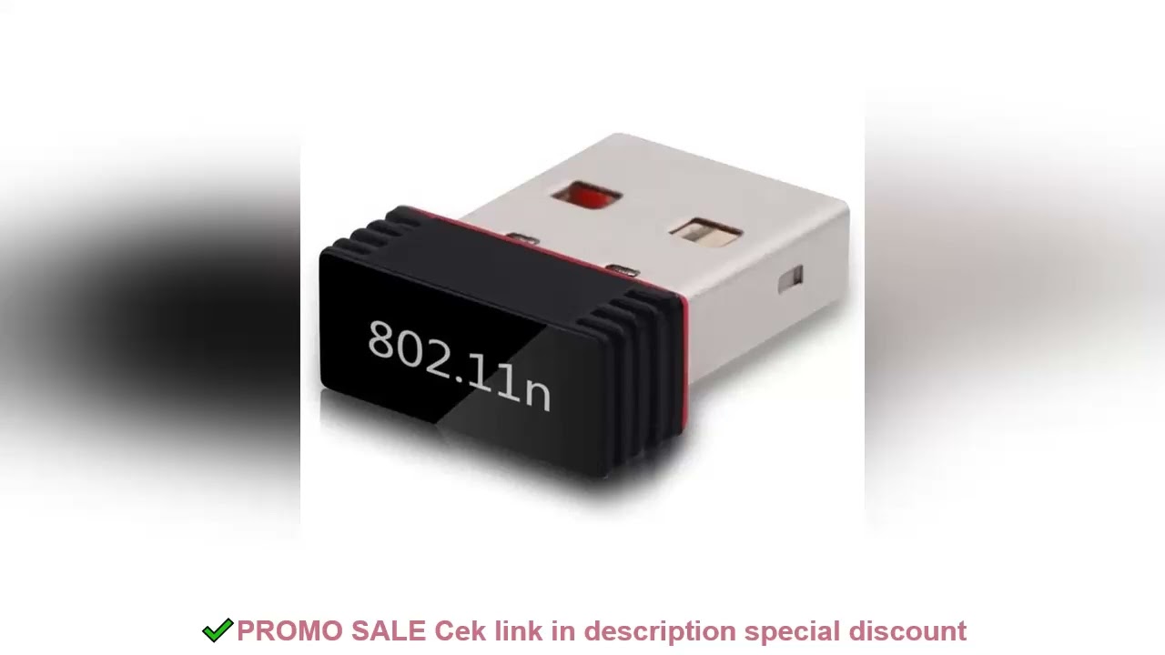 RTL8188 150Mbps USB WiFi Adapter for Raspberry Pi,Wireless Network Card Adapter WiFi Dongle for Desk