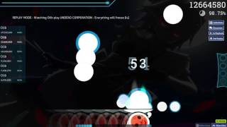 [osu!catch] UNDEAD CORPORATION- Everything WIll Freeze [ls] S Clear 25 misses (9.01*, HP7)