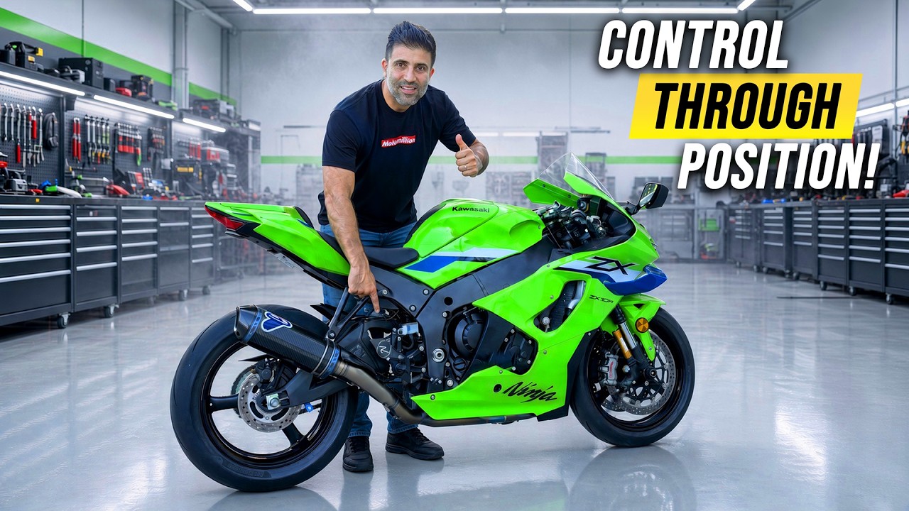 The Rear Sets That Actually Improve ZX-10R Ergonomics Lightech R
