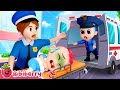Police officer  super ambulance rescue  healthy habits kids songs  bibiberry nursery rhymes