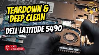 Dell Latitude 5490 Teardown & Deep Clean | Relaxing Restoration ASMR screenshot 5