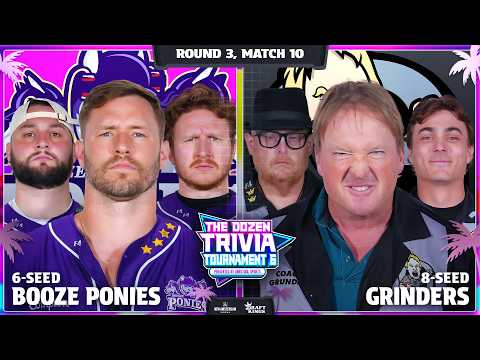 6-Booze Ponies vs. 8-Grinders | Round 2, Match 10 - Dozen Trivia Tournament 6