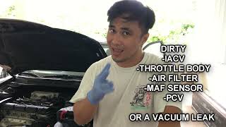 2007 KIA SPECTRA IDLE PROBLEMS?!?.....and how to fix it!