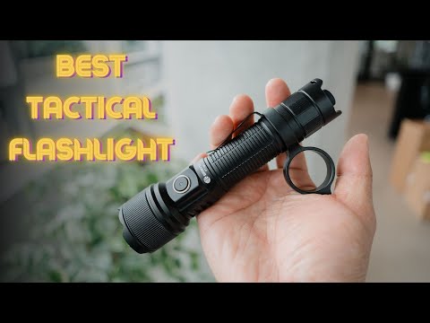 The Most Hardcore Tactical Flashlight I have ever used! The Brinyte PT16A 3000 Lumens torch!