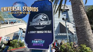 Universal Studios Hollywood Updates - Some Lower Lot Fun & More Wood Has Arrived! 