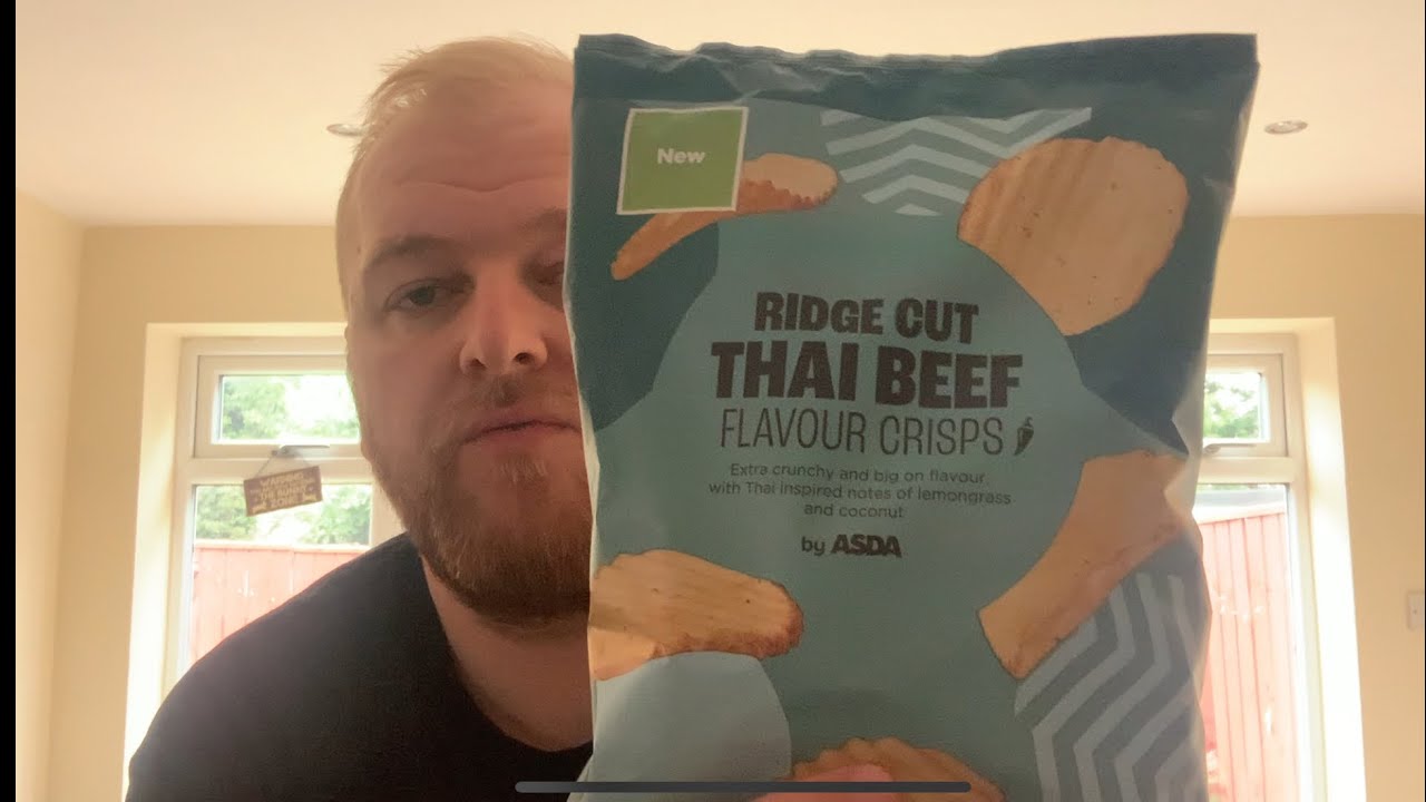 Asda Thai Beef Flavour Crisps - Review